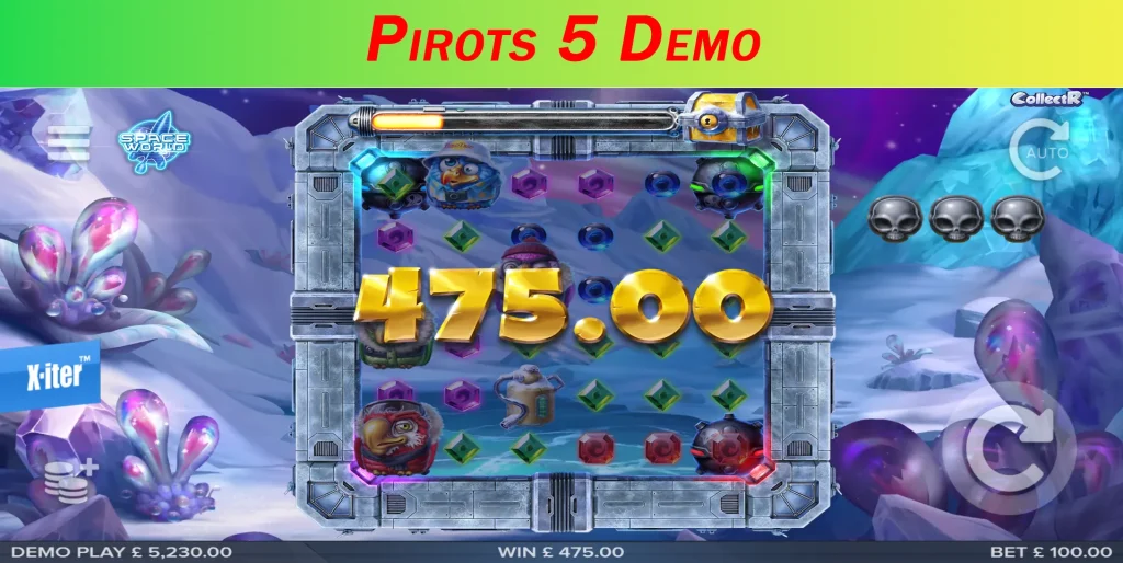 pirots 5 demo