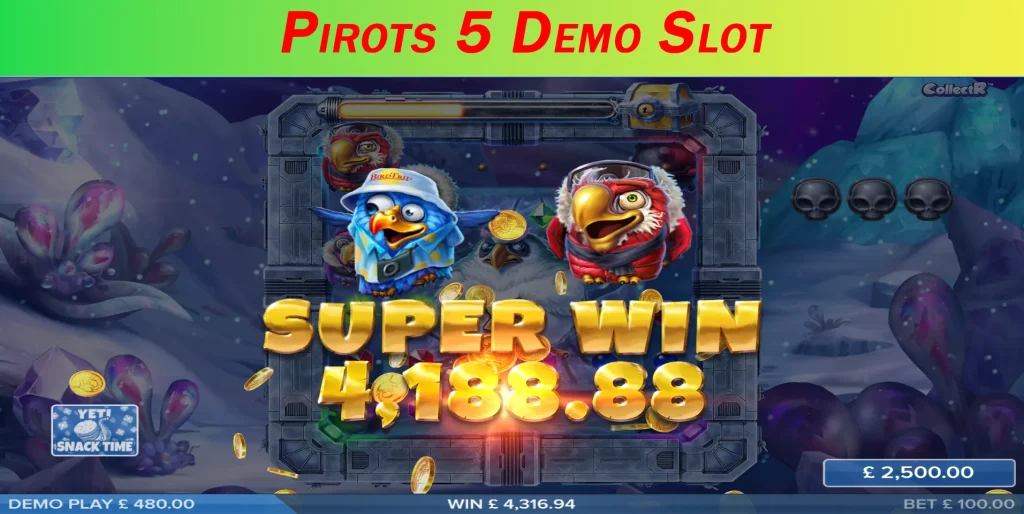 pirots 5 demo slot